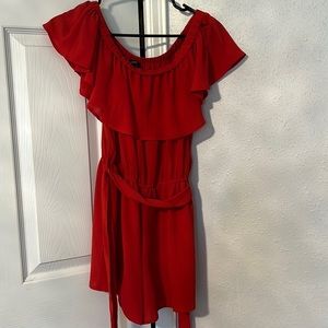 Off-the-shoulder Romper